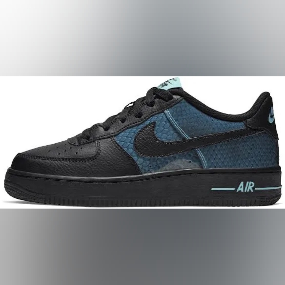 Nike Air Force 1 Low “Dragon Scales” Black (GS)